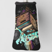 Vinyl Krat Muziek Golfheadcover (Draai 90)