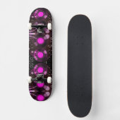 Vinyl Kunst op Skateboard (Voorkant)