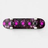 Vinyl Kunst op Skateboard (Horizontaal)