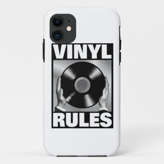 Vinyl leeft nog steeds. Case-Mate iPhone case (Achterkant)