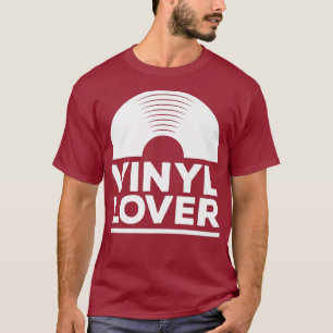Vinyl Lover T-shirt Retro Old School Music DJ