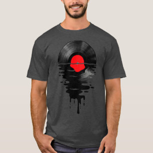 Vinyl LP Music Record Sunset Red Baby Bodysuit