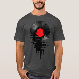 Vinyl LP Music Record Sunset Red Baby Bodysuit