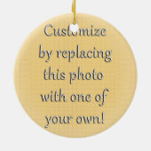 Vinyl LP Record achtergrond Keramisch Ornament (Achterkant)