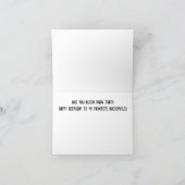 Vinyl LP Record Lover Audiophile Verjaardag Kaart (Binnen)