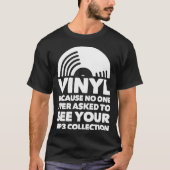 Vinyl LP Record Vinyl Disc T-shirt (Voorkant)