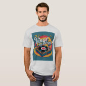 Vinyl Mijn Therapie - Rainbow  Record T-shirt (Voorkant volledig)