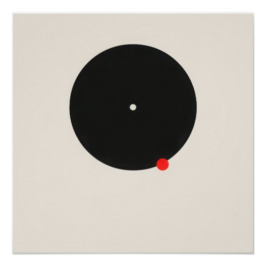 Vinyl Minimal - Poster (Voorkant)