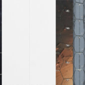 Vinyl Modular Space Station Kaart voor Battletech Behang (Zoom)