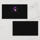 Vinyl Music DJ Record Space Vinyl Visitekaartje (Voorkant / Achterkant)