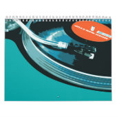 Vinyl Music Platenspeler Kalender (Hoes)
