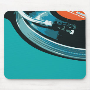 Vinyl Music Platenspeler Muismat