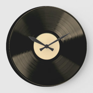 Vinyl Music Record-slot Grote Klok