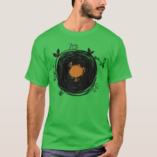 Vinyl Nature 1950 s Retro Classic Rock Music famil T-shirt