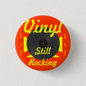 Vinyl nog steeds Rocking 2 Ronde Button 3,2 Cm (Voorkant)