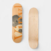 vinyl of persoonlijk skateboard (Voorkant)