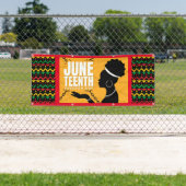 Vinyl Outdoor Banner Juneteenth Celebration (Insitu)