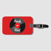 Vinyl plaat bagage label cadeau (Voorkant (horizontaal))