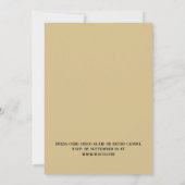  vinyl plaat verjaardagsuitnodiging kaart (Achterkant)