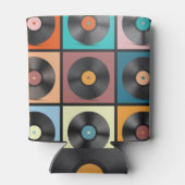 Vinyl platen: retro LP set. Blikjeskoeler (Achterkant)