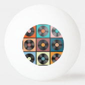 Vinyl platen: retro LP set. Pingpongbal (Achterkant)