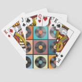 Vinyl platen: retro LP set. Pokerkaarten (Achterkant)