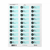 Vinyl platenlabel etiket (Full Sheet)