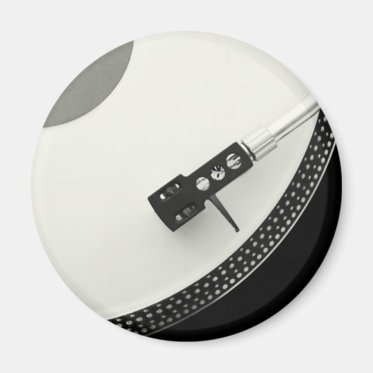 Vinyl Platenspeler Record Player Needle Magneet (Voorkant)