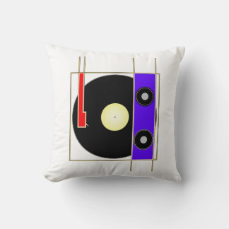 Vinyl Player Kussen
