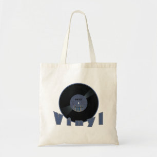 VINYL Record 1955 Etiket Tote Bag