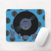 VINYL Record 1955 Label 2 Muismat (Met muis)