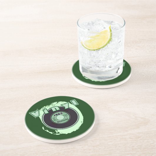 VINYL record 1965 Zandsteen Onderzetter (Zijkant)