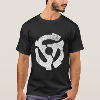 Vinyl Record 45 Rpm Sdle Adapter T-shirt