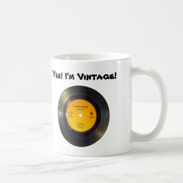 Vinyl Record Aangepast tekstlied Koffiemok