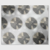 Vinyl Record aangepaste formulering Cadeaupapier (Vlak)