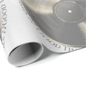 Vinyl Record aangepaste formulering Cadeaupapier (Rol Hoek)