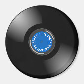 Vinyl Record Album Design Magnet (Voorkant)