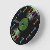 Vinyl Record Album Retro LP Boho  Ronde Klok (Hoek)