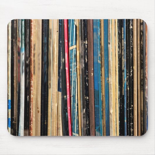 Vinyl Record Collector DJ Music Lovers Gift Muismat (Voorkant)