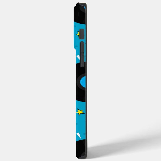 Vinyl Record Comic Book Stijl Case-Mate iPhone Case (Achterkant / Links)