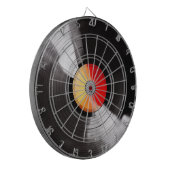Vinyl Record Dartboard Dartbord (Voorkant Links)