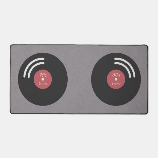 Vinyl Record Desk Mat (Voorkant)