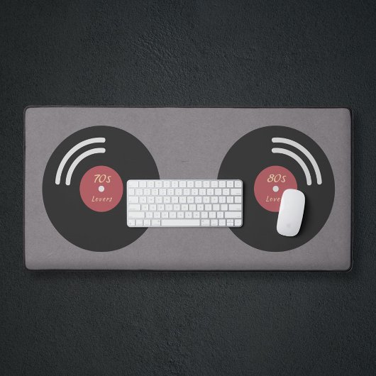 Vinyl Record Desk Mat