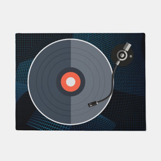 Vinyl Record Deurmat (Voorkant)