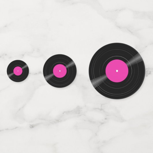 Vinyl Record gepersonaliseerde Confetti Groovy Paa (Voorkanten)