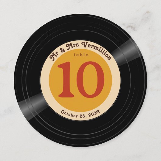 Vinyl Record Groovy Browns Tafelnummer (Achterkant)