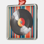 Vinyl Record Kerst Ornament (Links)
