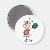 Vinyl Record Lover Magnet (Voorkant / Achterkant)