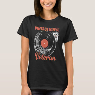 Vinyl Record LP Retro  Vinyl voor Muziek T-shirt