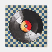 Vinyl Record Magneet (Voorkant)